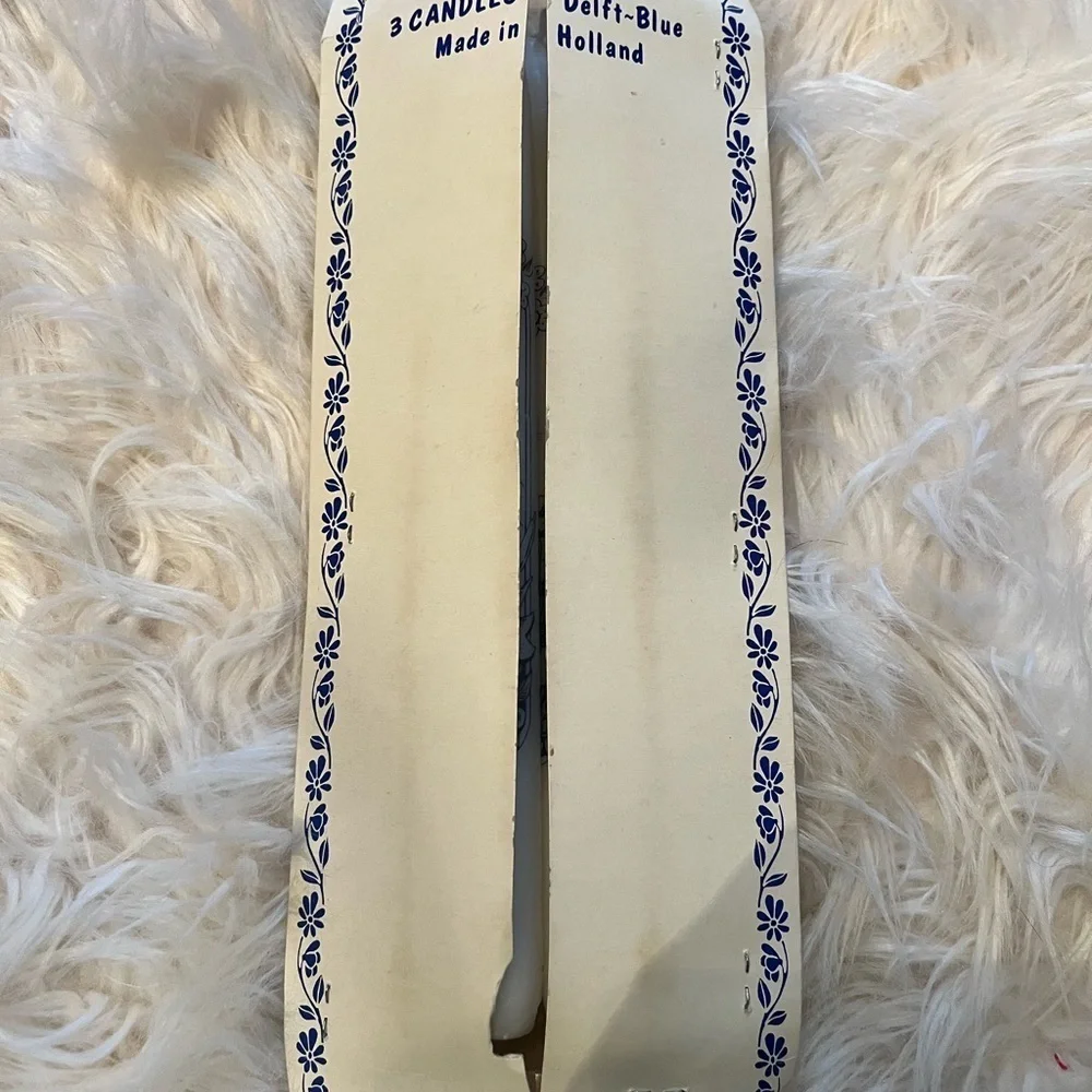 Cream Holland Long Taper Candles 4